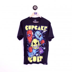 Cupcake Cult Graphic T-Shirt Black M