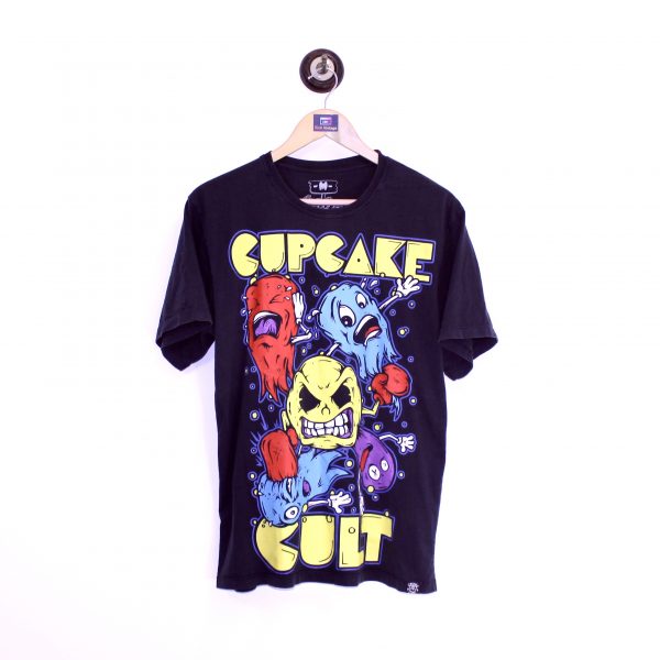 Cupcake Cult Graphic T-Shirt Black M