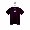 Black Rich Vintage original unisex t-shirt with cassette logo and blue and purple RV 2