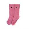 Nike Petal Pink Crew Socks UK 3-6