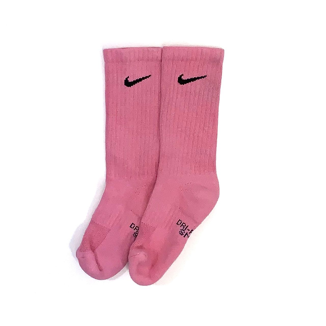 pink nike crew socks