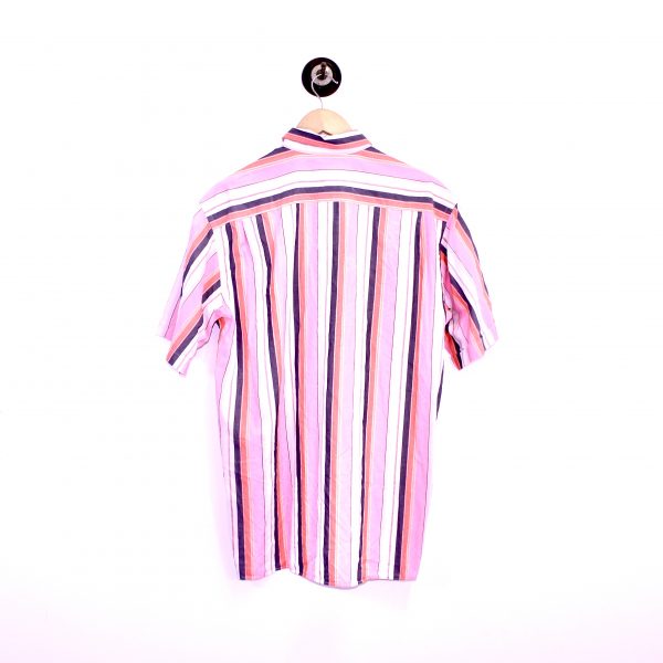 Pierre Cardin Stripe Shirt Pink L back