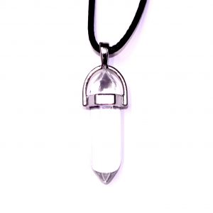 Quartz Gemstone Crystal Necklace