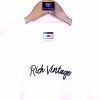 Rich Vintage Signature T-Shirts White close