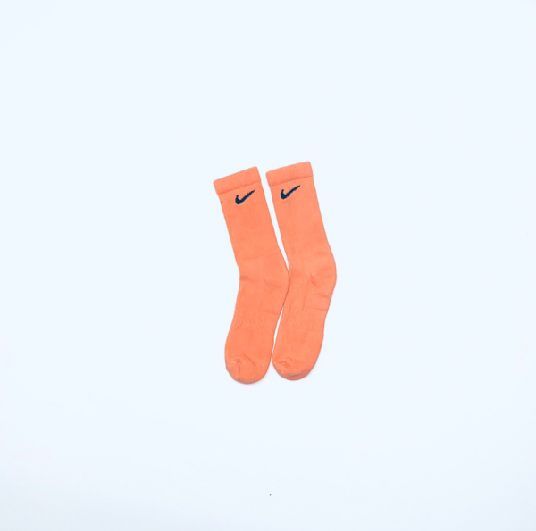 Nike Tangerine Crew Socks L