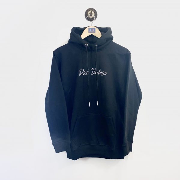 Rich Vintage Black Signature Hoodie